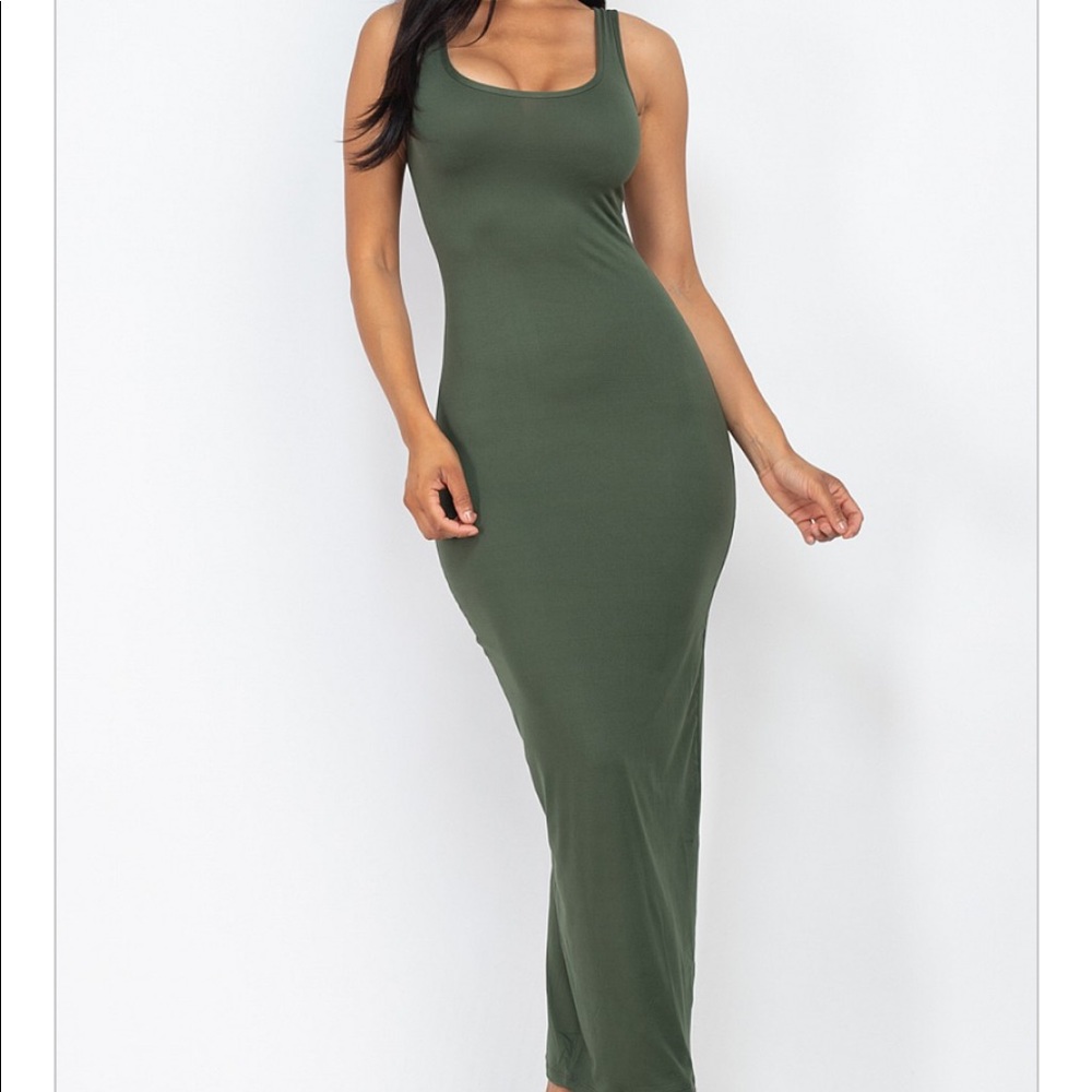 Olive Essential Sundress